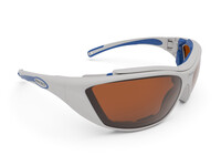Laserschutzbrille COMBOR, Filter 0278, Gestellfarbe blau/grau