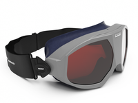 Laser safety eyewear, GLADIATOR Filter - 0264, frame color silver (suitable also for spectacles wearer)