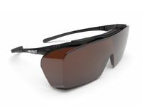 Laserschutzbrille ONTOR, Filter: 0273, Gestellfarbe schwarz/grau (für Brillenträger geeignet)
