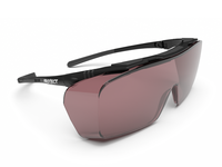 Laserschutzbrille ONTOR Filter: 0279, Gestellfarbe schwarz/grau (für Brillenträger geeignet)