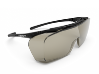 Laserschutzbrille ONTOR Filter: 0321, Gestellfarbe schwarz/grau (für Brillenträger geeignet)