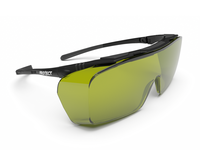 Laserschutzbrille ONTOR Filter: 0315, Gestellfarbe schwarz/grau (für Brillenträger geeignet)