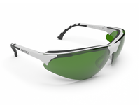 Laser safety eyewear TERMINATOR, Filter: 0275, frame color black/white