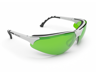 Laser safety eyewear TERMINATOR, Filter: 0276, frame color black/white