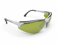 Laser safety eyewear TERMINATOR Filter: 0315, frame color black/white