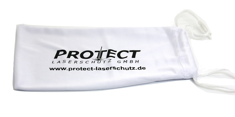 Mikrofaserbeutel mit PROTECT-Logo