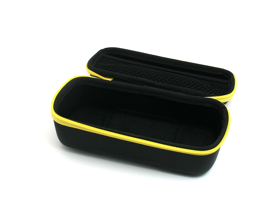 Black&yellow folding case, small, with PROTECT Logo