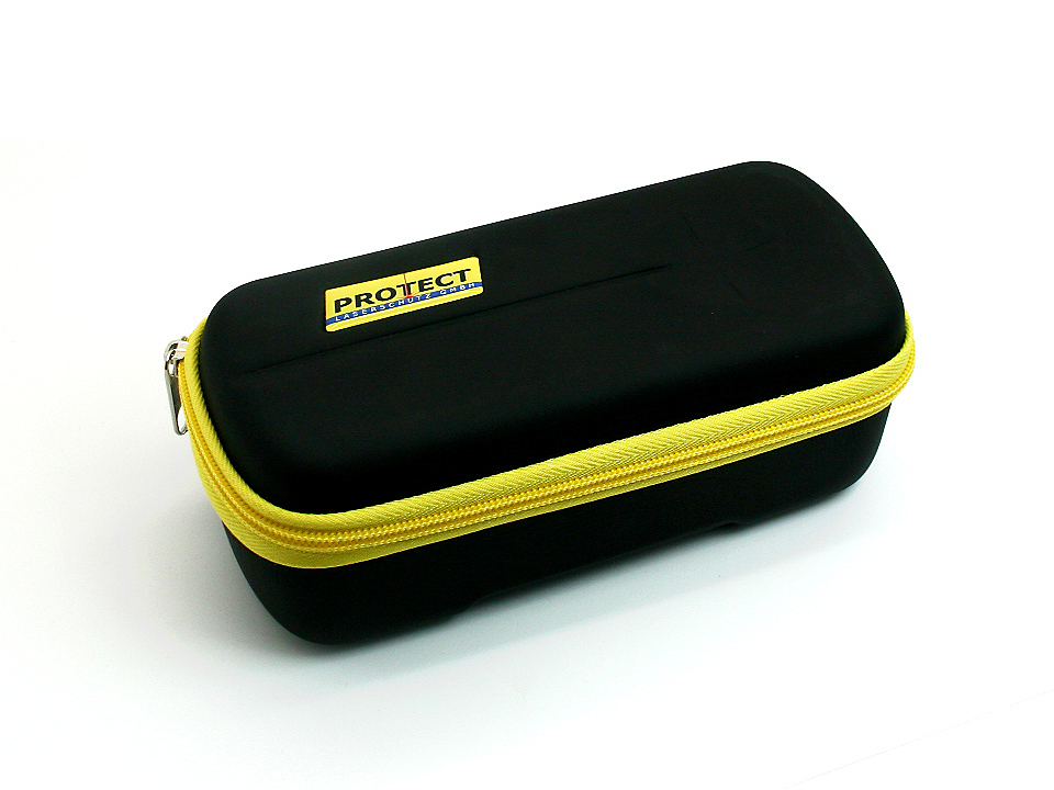 Black folding case (small) with PROTECT logo