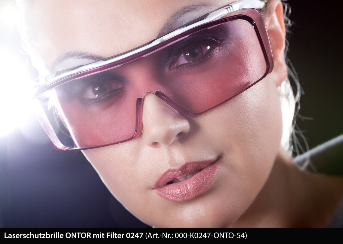 Laserschutzbrille ONTOR Filter: 0247 (Artikelnummer: 000-K0247-ONTO-54)